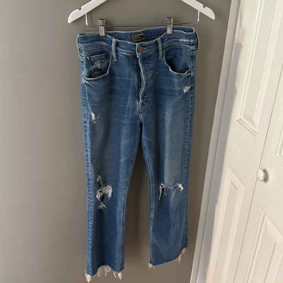 MOTHER Jeans. The tripper ankle fray. - Picture 2 of 3